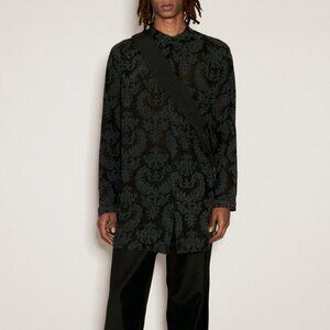 BNWT SS24 YOHJI YAMAMOTO INDIA PATTERN SHIRT 3